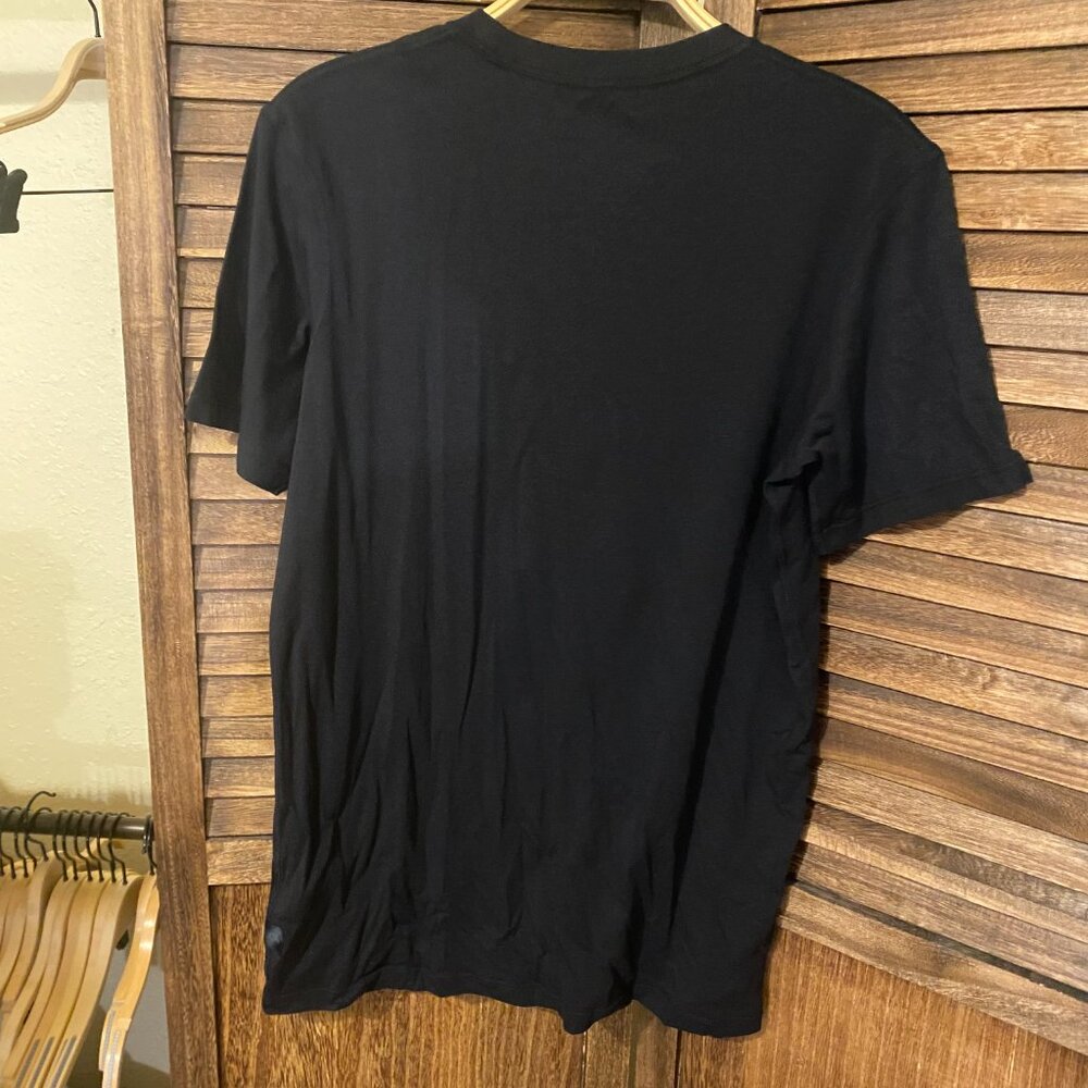 SAXX Men's DropTemp Cooling Cotton Tee Black - Picture 2 of 5